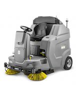 Kärcher veegmachine KM 100/120 R G | 1000mm | 120 L | opzit | Verbrandingsmotor