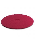 Kärcher pad 457 mm rood, middelzacht, voor D90 (5 stuks)