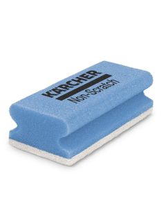 Kärcher reinigingsspons 150mm wit/blauw, krasvrij