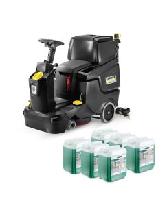 Kärcher schrob-/zuigmachine BD 50/70 Classic Bp Pack Jubileum Editie | 115Ah | 510mm | 70 liter | disc