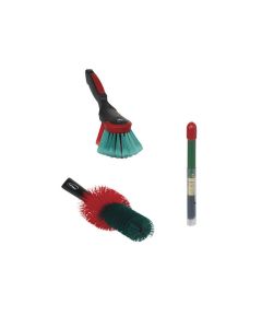 Vikan borstelset | zachte handborstel | medium velgborstel | medium kwastje