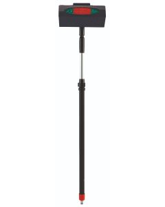 Vikan wasborstelset | zachte hoekverstelbare borstel | telescoopsteel | waterdoorvoer