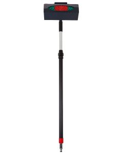 Vikan wasborstelset | zachte hoekverstelbare borstel | telescoopsteel | regelbare waterdoorvoer