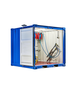 Container 8ft met Kärcher hogedrukreiniger | warmwater | maatwerk