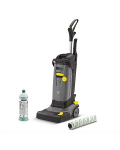 Kärcher schrob-/zuigmachine BR 30/4 C Adv + MF-borstel | extra afzuiging | 300mm | 4 liter | 230V