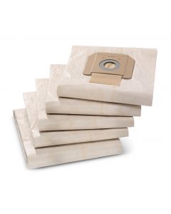 Kärcher stofzuigerzak papier voor NT 65/2, 70/1, 70/2, 70/3, 75/1, 48/1 (5 stuks)