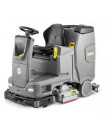 Kärcher schrob-/zuigmachine B 110 R Classic Bp Pack + R75 | 170 Ah | 750 mm | 110 L | Wals | Dose