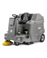 Kärcher veegmachine KM 100/120 R G | 1000mm | 120 L | opzit | Verbrandingsmotor