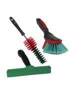 Vikan autowasset | zachte handborstel | harde velgborstel | handtrekker