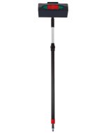 Vikan wasborstelset | zachte hoekverstelbare borstel | telescoopsteel | regelbare waterdoorvoer