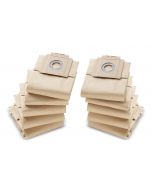 Kärcher stofzuigerzak papier voor T 9/1, 10/1, 7/1 eco (10 stuks)