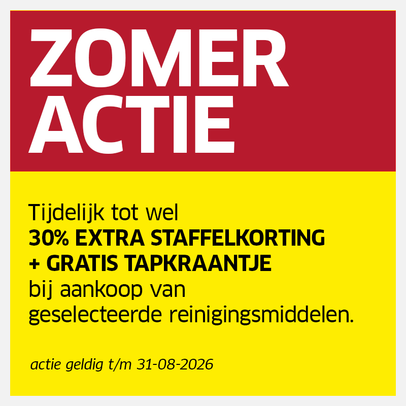 Reinigingsmiddel zomeractie Zomeractie Kärcher reinigingsmiddel