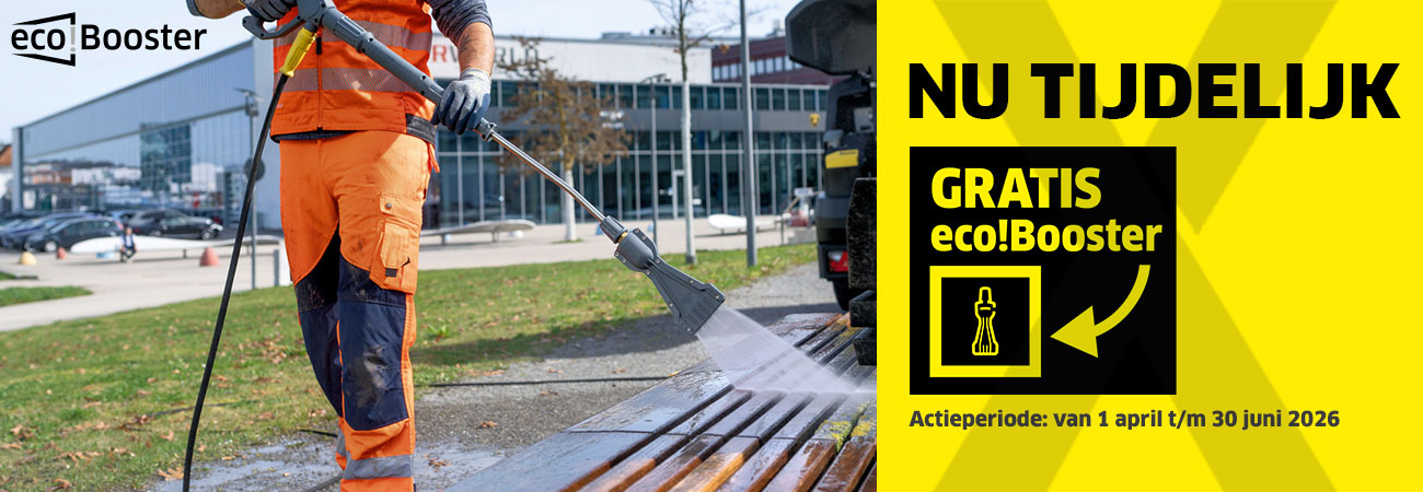 Schrobzuigmachines werken tegen vieze inloop